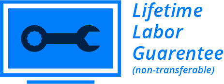 Lifetime labor guarentee (non-transferable)